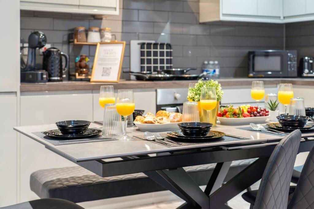 Urban Comfort Getaway- Leicester City Centre Luaran gambar
